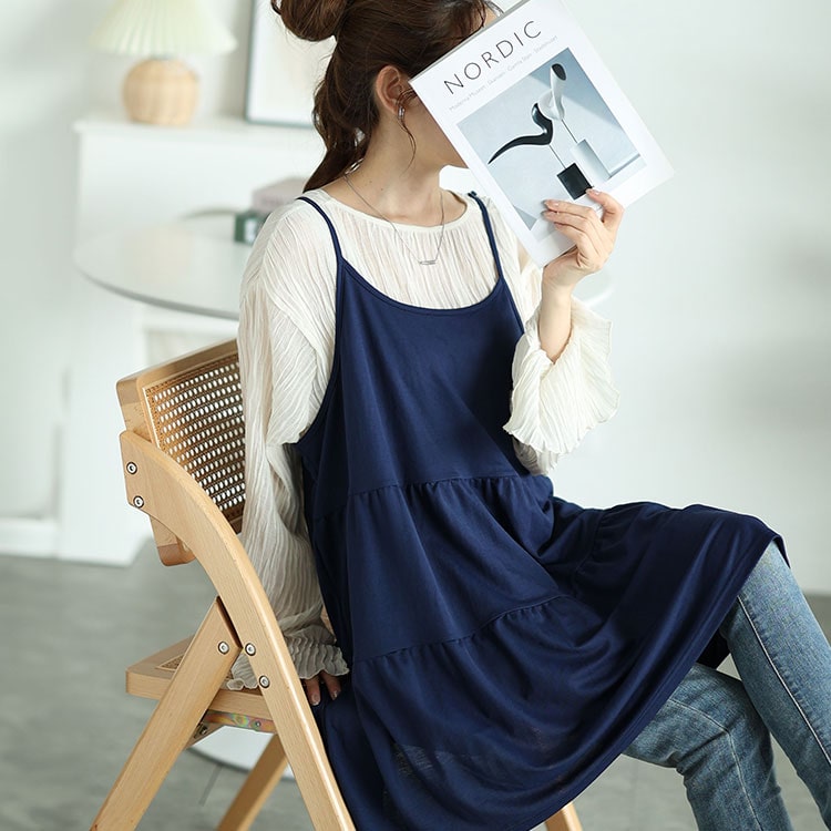 楽天市場】大きいサイズ レディース トップス キャミソール ティアード