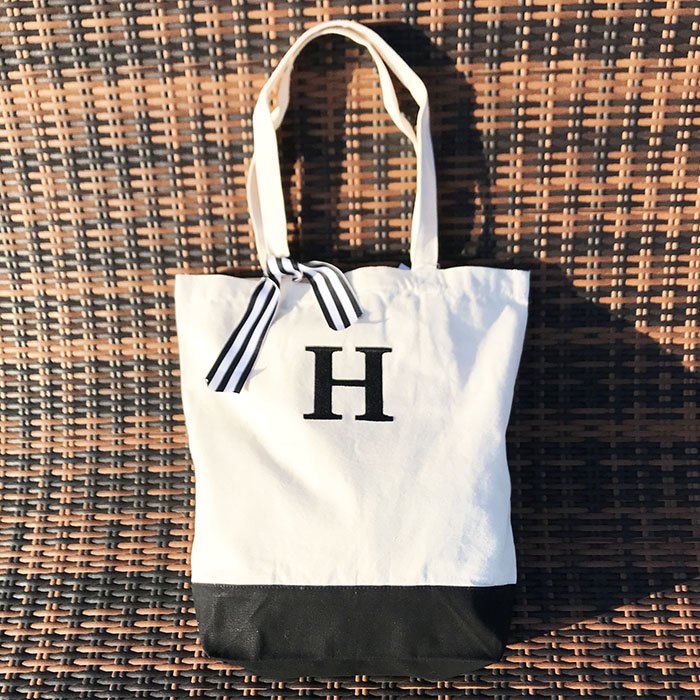 miraiページ トートバッグ ミニトート イニシャルトート 楽天市場