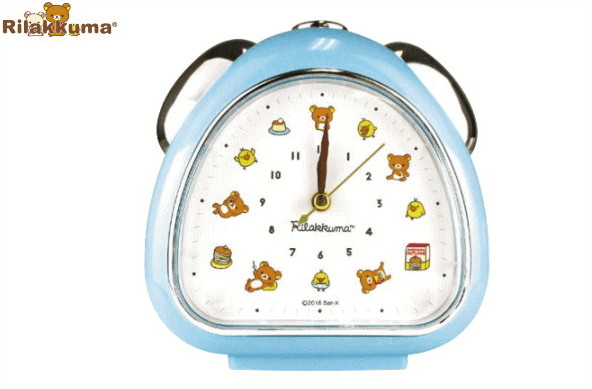 楽天市場】【リラックマ】おむすびクロック【アイコンブルー】【クマ