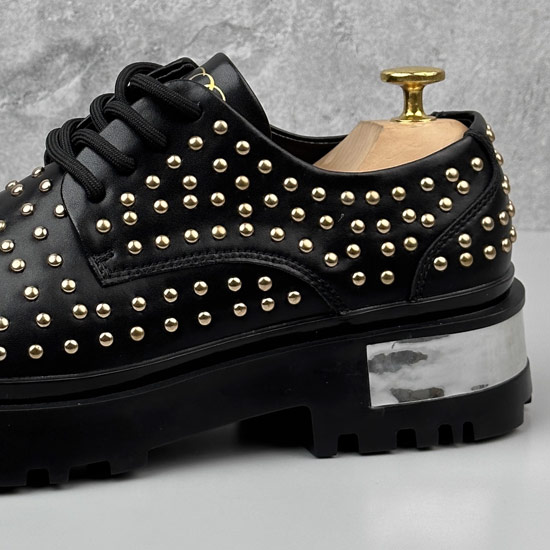 楽天市場】スタッズシューズ メンズ モード系 ポストマンシューズ