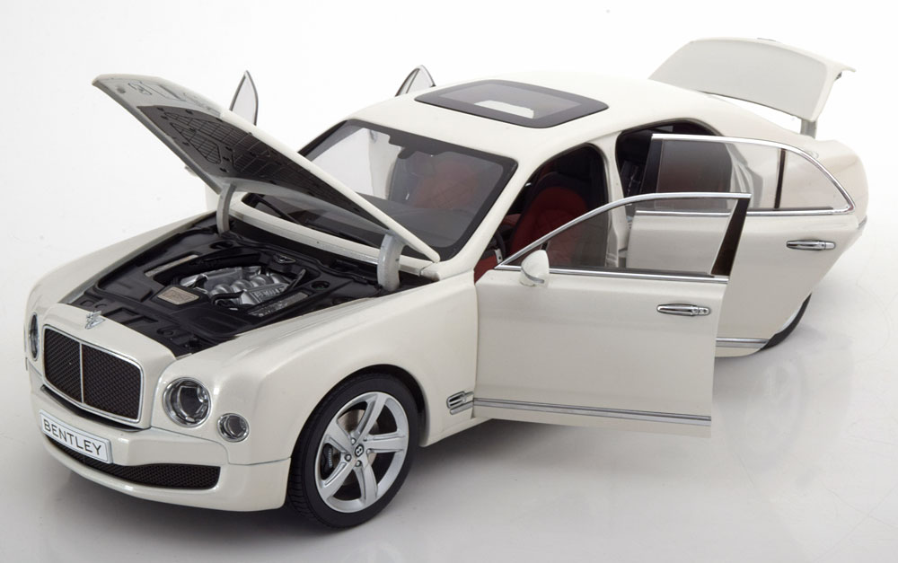 楽天市場】京商 1/18 ベントレー ミュルザンヌ スピード 2015 ホワイト