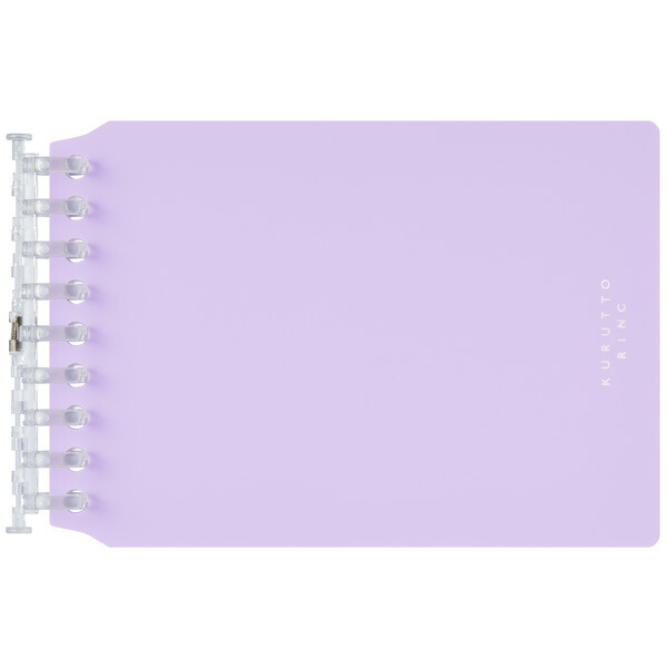 楽天市場】【公式】 【新発売】 バインダー ミニサイズ くるっとリング