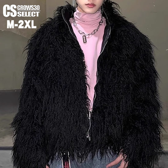 楽天市場】毛皮コート メンズ オラオラ系 ファーコート オラオラ系