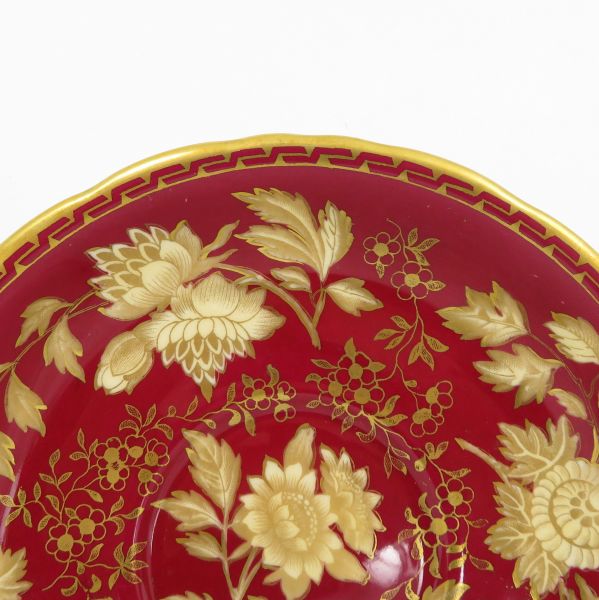 ウェッジウッド トンキン ルビー デミタスカップ＆ソーサー ①