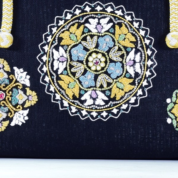 楽天市場】ビーズ本手刺繍ボストン型バッグ 華文【 礼装用バッグ 訪問