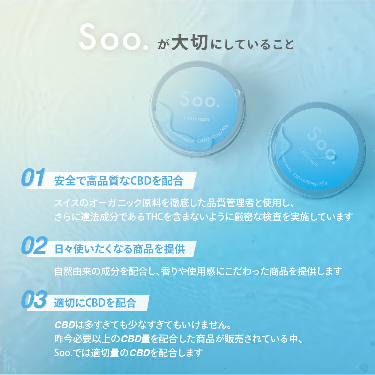 楽天市場】【新発売】CBD ボディクリーム Soo. (スー) cbdクリーム 40g