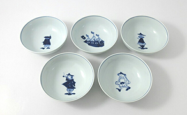 楽天市場】【ふるさと納税】 有田焼 絵変り 4寸ボール 5枚セット 直径