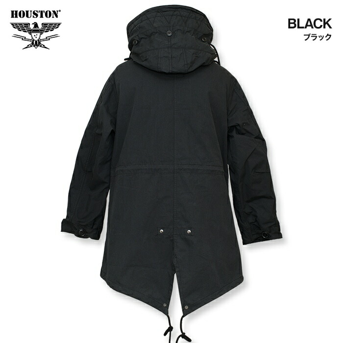 楽天市場】HOUSTON M-65 フィッシュテール パーカー モッズコート