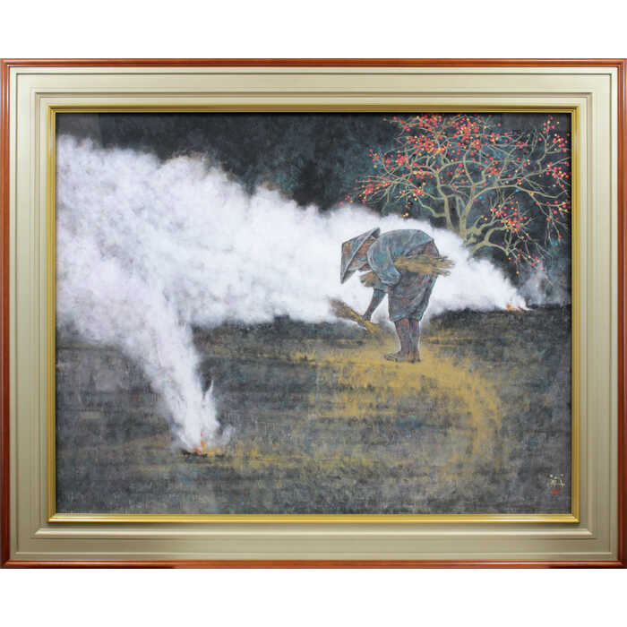 楽天市場】大きいサイズ 大きい絵 著名画家の一点物 絵画 松村公嗣