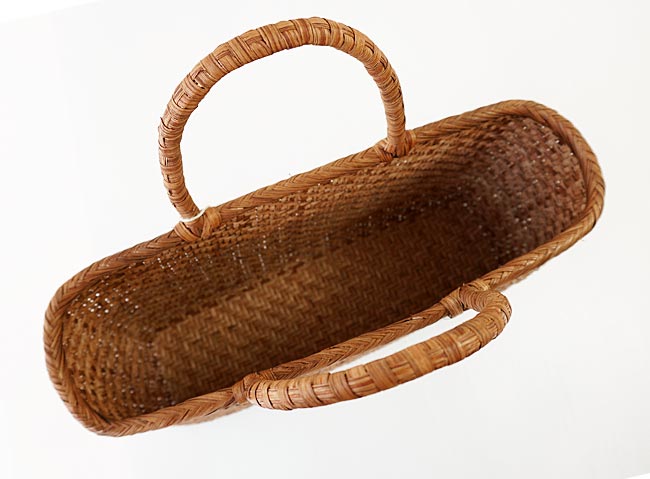楽天市場】【SALE】かごや 山葡萄 かごバッグ やまぶどう 網代編み 籠