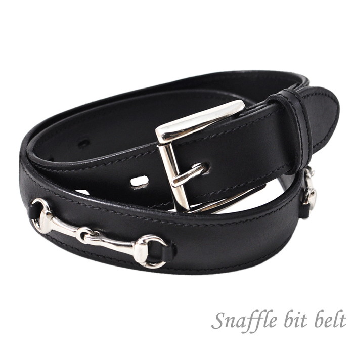 楽天市場】【送料無料】乗馬用 スナッフルベルト（ブラック） | レザー