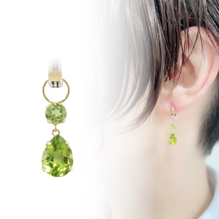 楽天市場】ペリドット（チャーム｜レディースジュエリー・アクセサリー