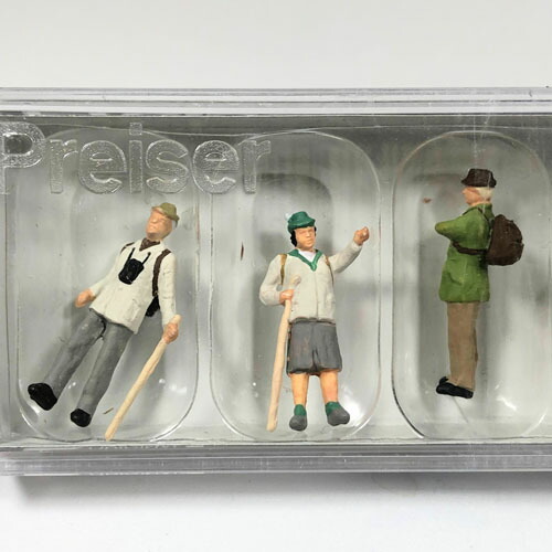 楽天市場】ハイカー（10290）【Preiser】【1/87】【ミニチュア