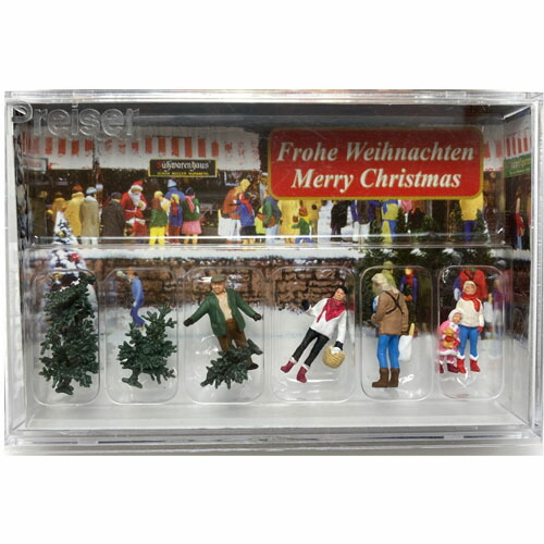 楽天市場】Preiser 1／87 10627 家族・クリスマス