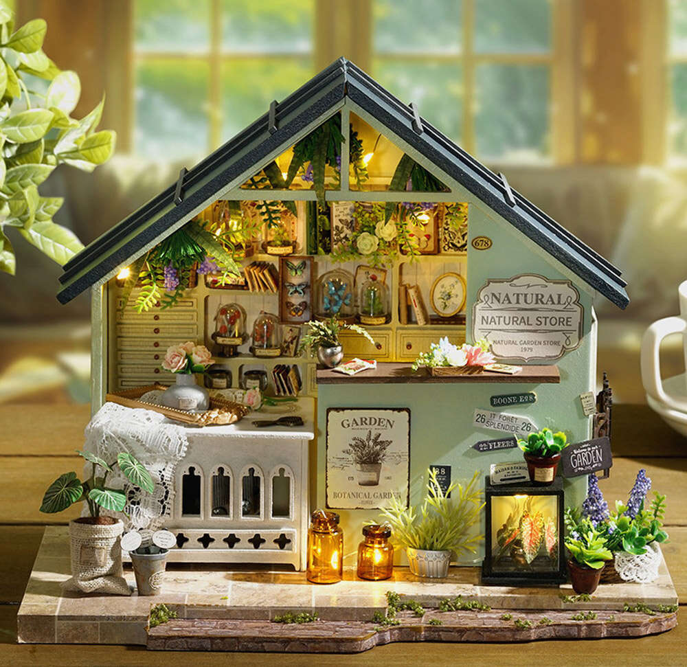 楽天市場】最短当日出荷◇ドールハウス ミニチュア 手作りキットセット