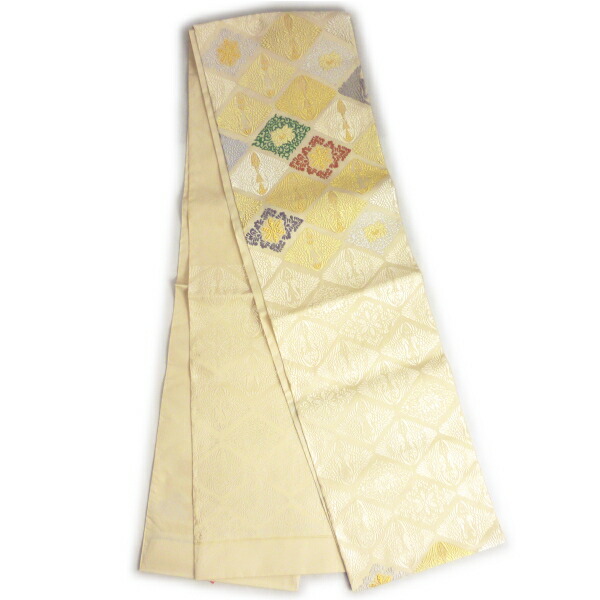 楽天市場】正絹袋帯 山口弘躬〔菱取御印文〕奏美匠 皇室御用 伊勢神宮