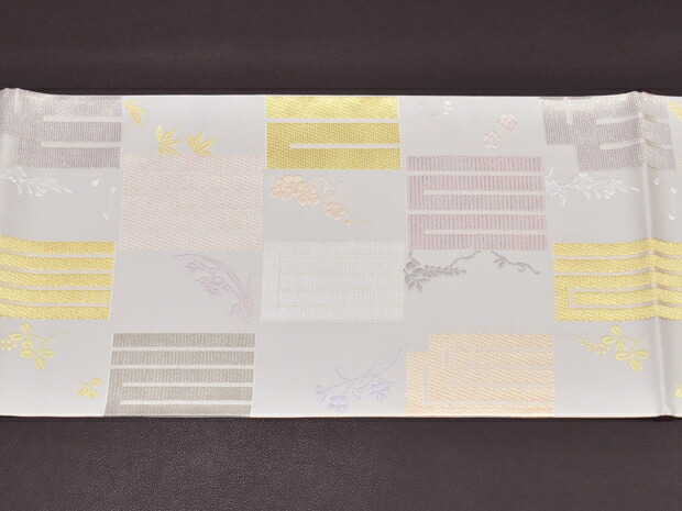 楽天市場】＜御御帯／源氏香之図＞西陣織 山口美術織物謹製 高級袋帯