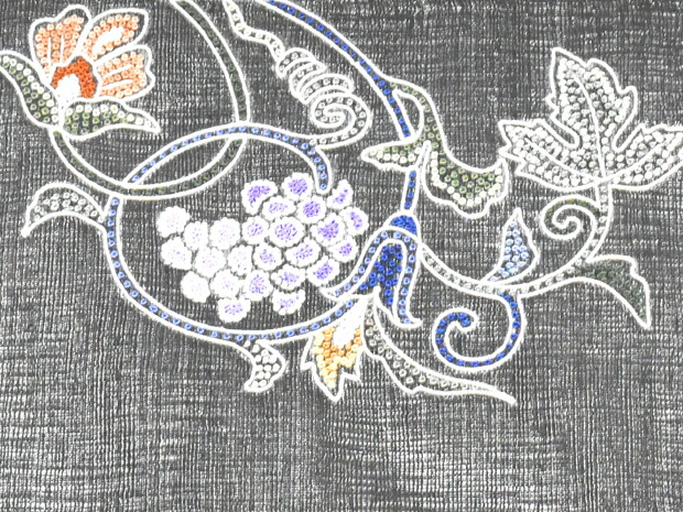 楽天市場】袋帯 中国三大刺繍 相良刺繍 さがら刺繍 手刺繍 手織り櫛