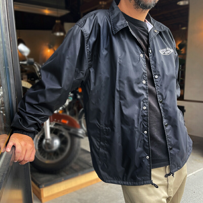 楽天市場】ZONオリジナル ナイロン コーチジャケット 防風 撥水 軽量