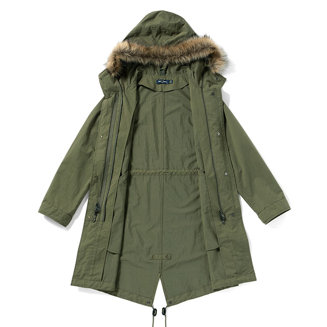 楽天市場】Fred Perry フレッドペリー ライナー付き モッズパーカー