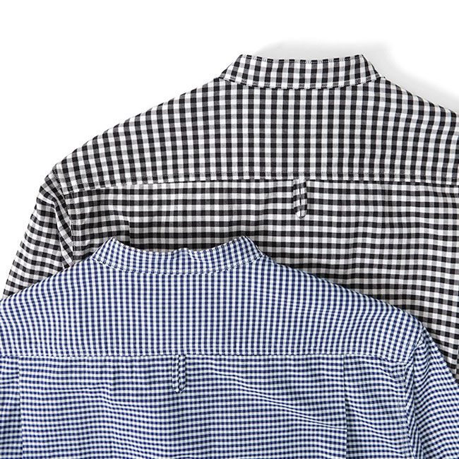 楽天市場】DANTON ダントン チェック オックスフォード バンドカラー