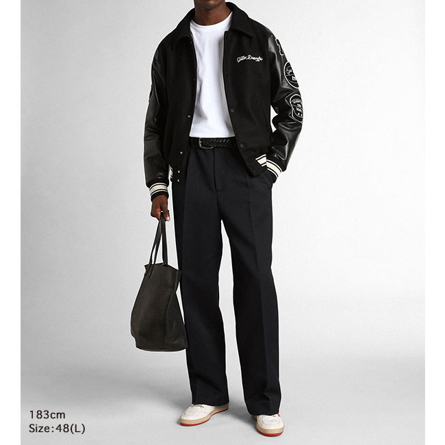 楽天市場】Golden Goose ゴールデングース ウール × レザー ワッペン