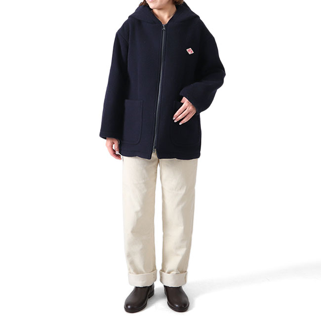 楽天市場】DANTON ダントン ウールライトパイル ウールモッサ ジップ