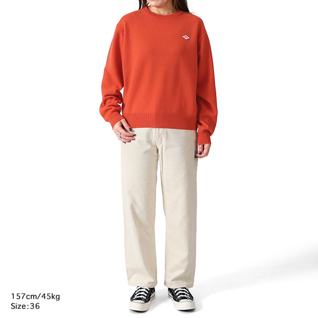 楽天市場】DANTON ダントン ラムウール クルーネックニットセーター DT