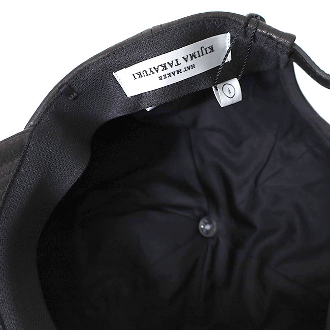 楽天市場】KIJIMA TAKAYUKI キジマタカユキ レザーキャップ 251002