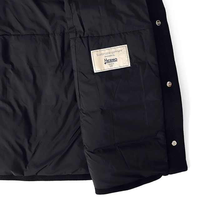 楽天市場】HERNO ヘルノ ウール × ナイロン ハイブリッド スタンド