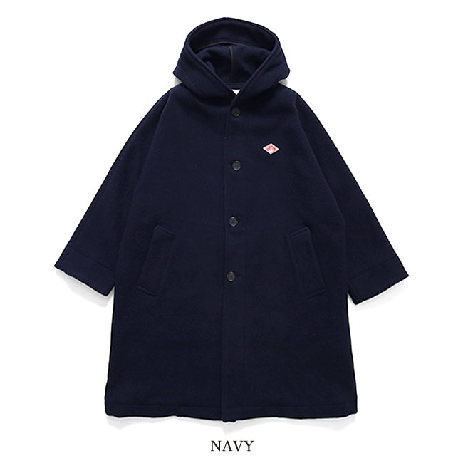 楽天市場】DANTON ダントン フード付き ウール ライトパイル ロング