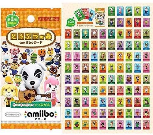 楽天市場】【新品】どうぶつの森 amiibo カード 第2弾 フルコンプ 100