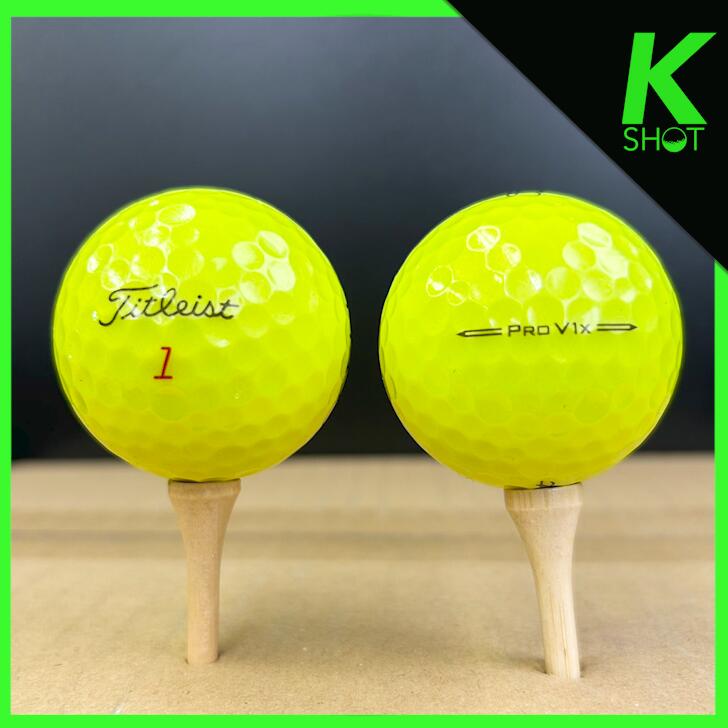 B04】Titleist PRO V1X 黄 ロストボール 24球 S84】Titleist PRO V1X