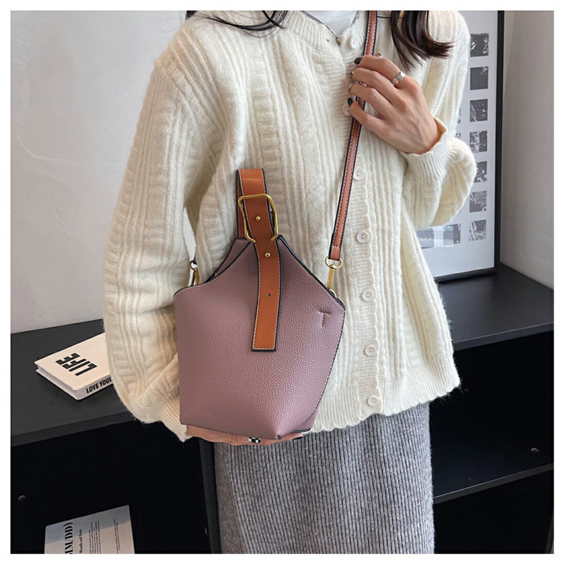 楽天市場】レディース 2WAYバッグ バケットバッグ ハンドバッグ