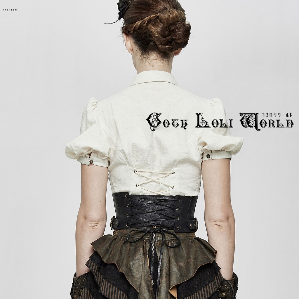 楽天市場】当日発送 即納 AS045 スチームパンクレースアップ