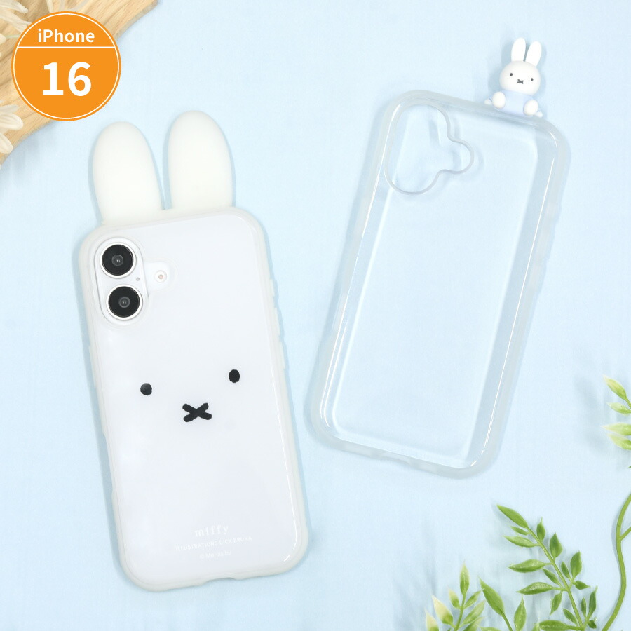 楽天市場】【公式】ミッフィー フレーム IIIIfit Clear iPhone16 対応