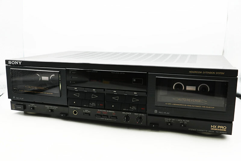 楽天市場】◇SONY ソニー TC-WR810 カセットデッキ ジャンク品