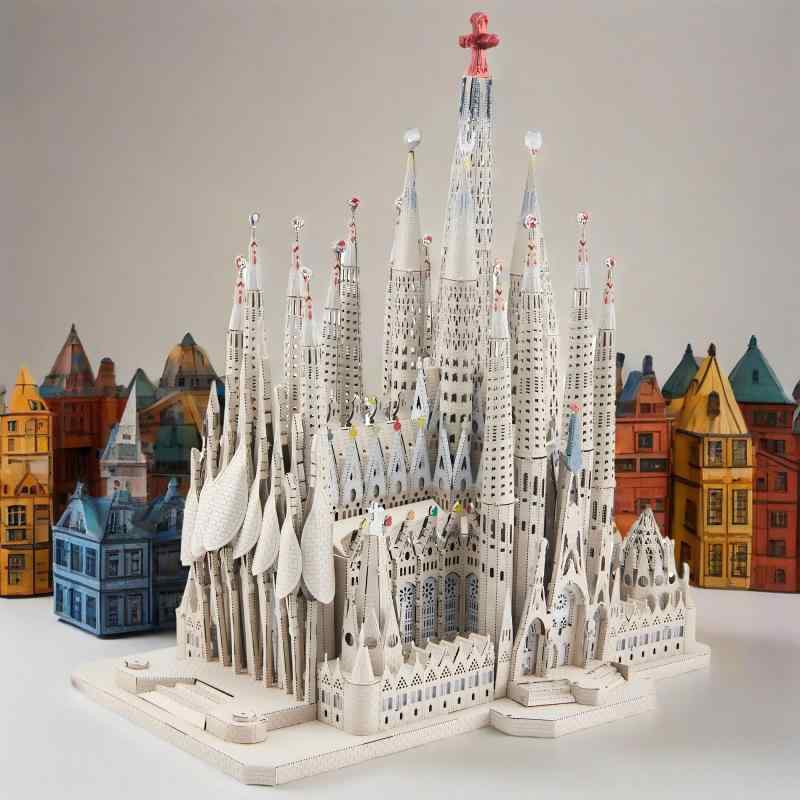 楽天市場】Piececool (ピースクール) 立体パズル サグラダファミリア