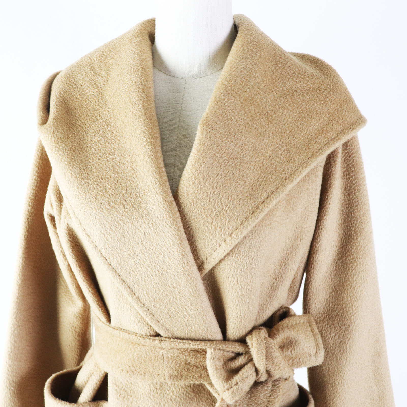 楽天市場】美品 Max Mara マックスマーラ リアルト 白タグ キャメル100