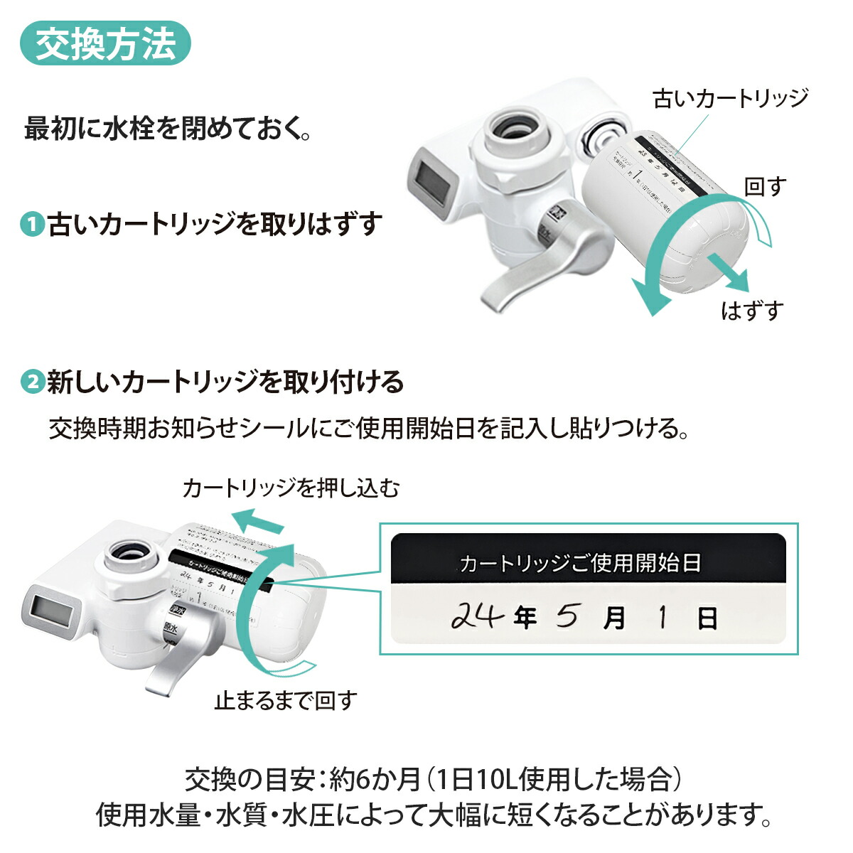 楽天市場】TK-CJ23C2 パナソニック 蛇口直結型浄水器 交換用
