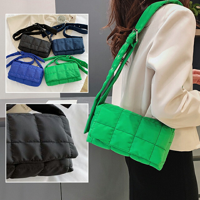 楽天市場】GPT ショルダー キルティング クロスボディ バッグ 斜めがけ