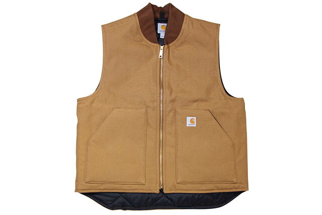 楽天市場】Carhartt DUCK VEST/ARCTIC QUILT LINE(V01:BROWN)106676