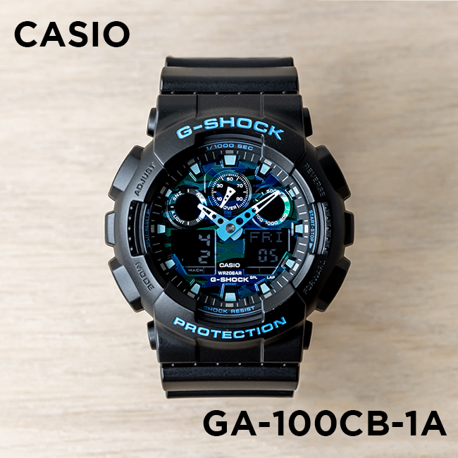 楽天市場】【10年保証】CASIO G-SHOCK カシオ Gショック GA-100CB-1A