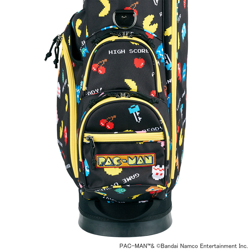 楽天市場】PAC-MAN パックマン キャディーバッグ イエローレトロ FC