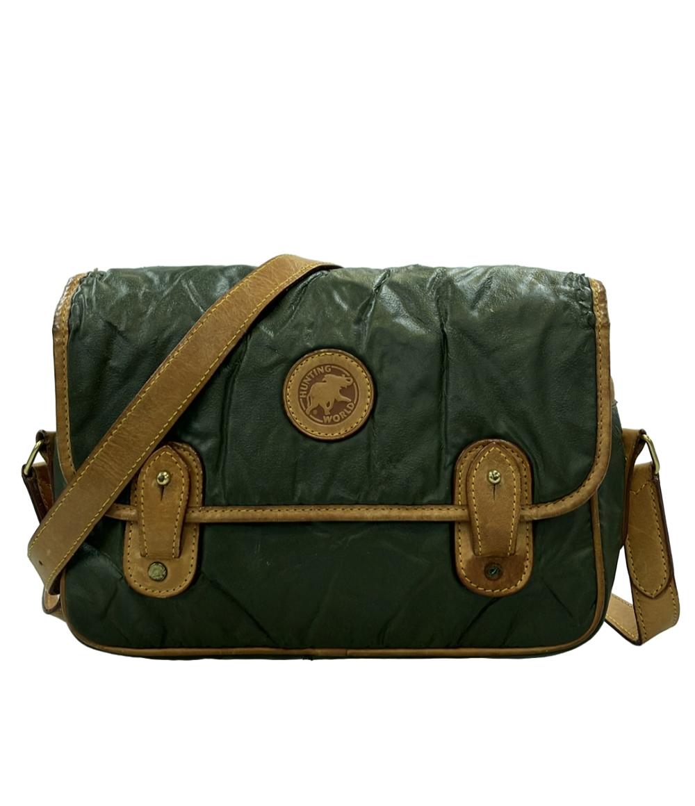 楽天市場】ハンティングワールド（カラーグリーン）（バッグ｜バッグ