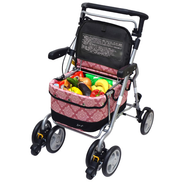 楽天市場】シルバーカー 【島製作所 シルバーカーダンサーBOX】 段差