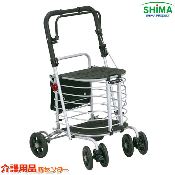 楽天市場】シルバーカー 【島製作所 ハーモニーAL】 ショッピング
