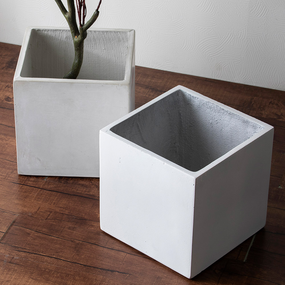 楽天市場】Cube 32 鉢カバー プランター 10号 11号 32×32cm 北欧