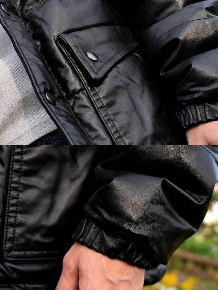 楽天市場】【買わなきゃ損！】ダウンジャケット メンズ 本革 レザー