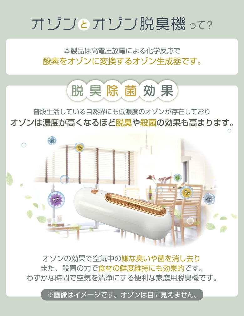 楽天市場】【楽天スーパーセール10％OFF】ミニ空気清浄機 オゾン脱臭機